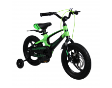 Детский велосипед 16" SX Bike "NEON", черно-зеленый