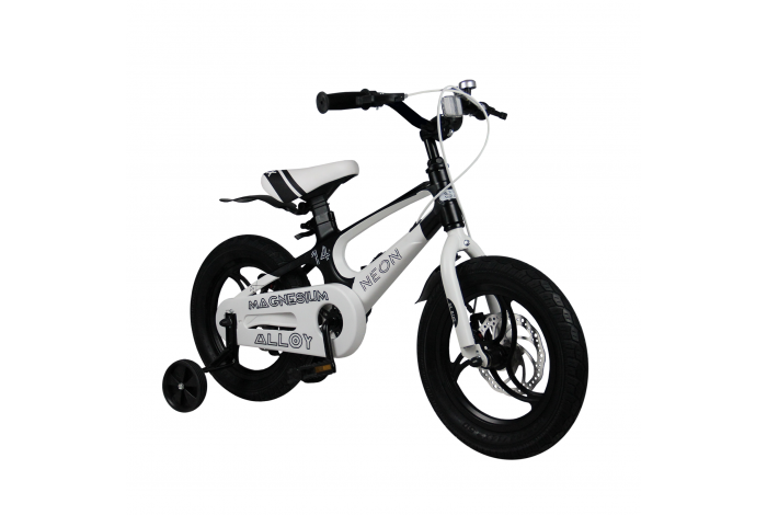 Детский велосипед 16" SX Bike "NEON", черно-белый