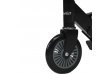 Самокат детский двухколесный, колеса 120мм, складной, сталь, подножка, Черный