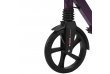 Самокат двухколесный с ручным тормозом, колесо 200мм, сталь, складной, два амортизатора, фиолетовый