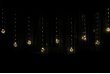 Светодиодная гирлянда комнатная Бахрома,3 метра,10 ламп