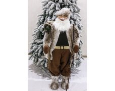 Дед Мороз коричневый 120см