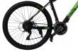 Велосипед скоростной Athletic,21 скор(Shimano),черно-зеленый