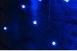 Электрогирлянда капелька росы Светодиодная 100 ламп, 10 м, синий