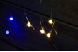 Электрогирлянда капелька росы Светодиодная 100 ламп, 10 м, разноцветный
