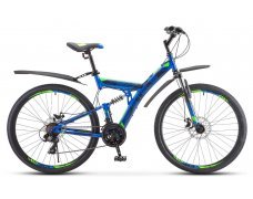 Велосипед 27.5 Stels Focus MD 21-sp V010 19" Синий