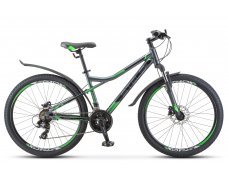 Велосипед 26 Stels Navigator 610 MD V040 16" Серый/зелёный