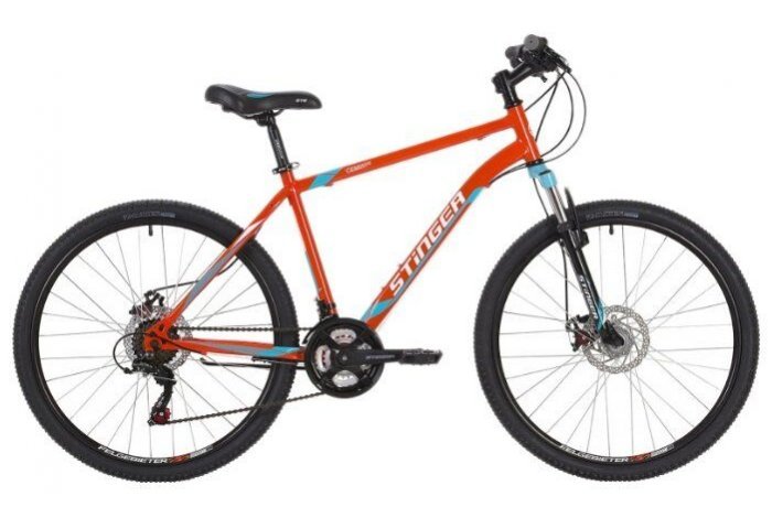 Велосипед Stinger 26" Caiman D 16"; оранжевый