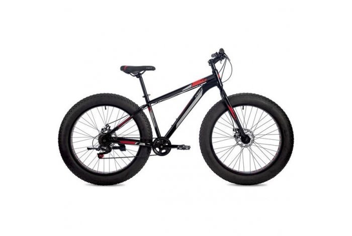 Велосипед Foxx 26" JUMBO 17" черный