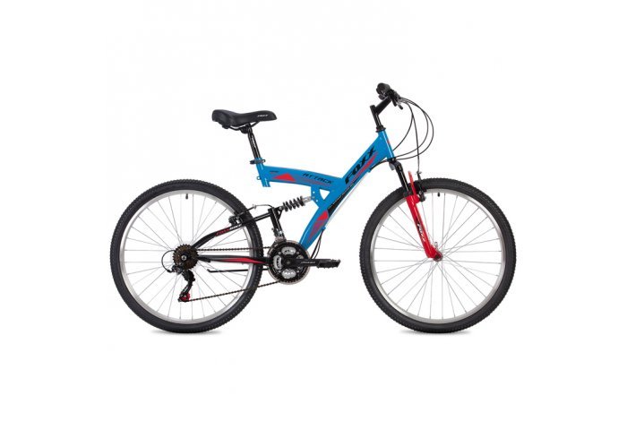 Велосипед Foxx 26" Attack 20" синий