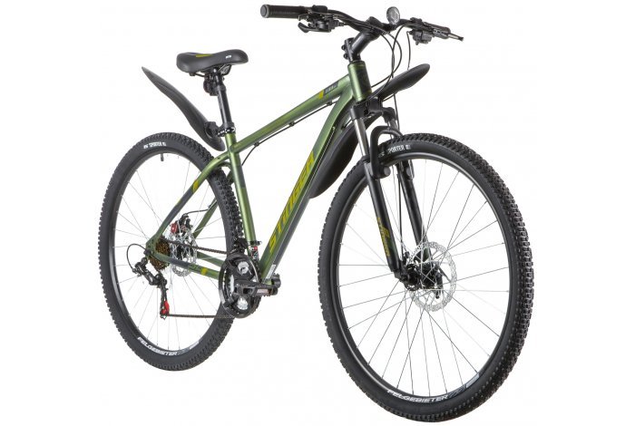 Велосипед Stinger 29" Caiman D 18" зеленый