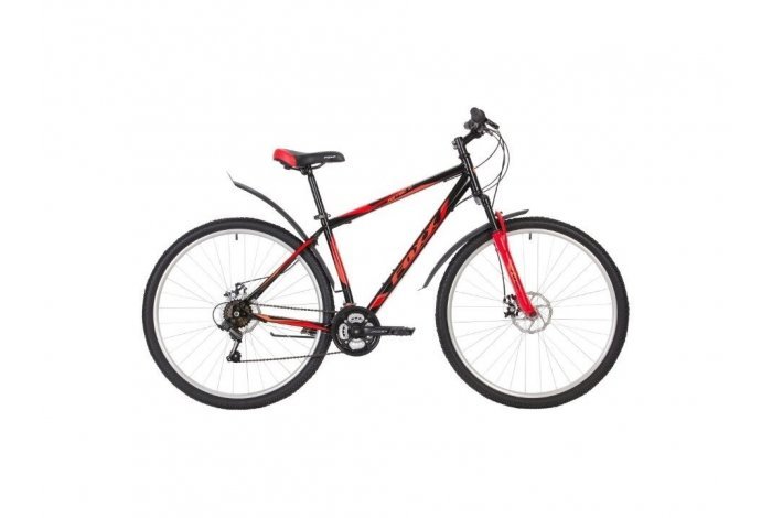 Велосипед 29 "Foxx Aztec D",18, красный,сталь,2D тормоза