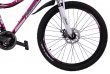 Велосипед скоростной "Canvas" 26" бордовый, 21 скор.(Shimano), алюм.рама, тормаза мех.дисковые