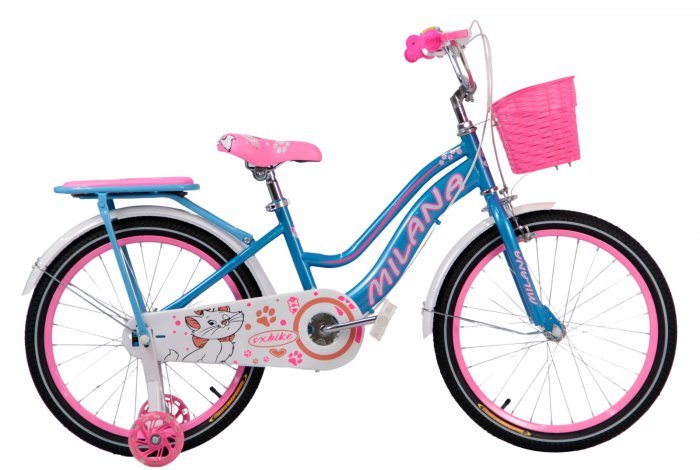 Велосипед Milana 20" цвет: бирюзовый, , шт