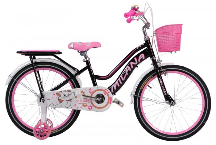 Велосипед Milana 20" цвет: Черный