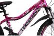 Велосипед скоростной 24 "Tenderness" бордовый, 21 скор.(Shimano), алюм.рама, тормаза мех.дисковые