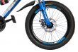 Велосипед скоростной "Gladiator" 20" синий, 2 амортизатора, 21 скор.(Shimano), сталь рама, тормаза мех.дисковые