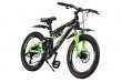 Велосипед скоростной "Gladiator" 20" зеленый, 2 амортизатора, 21 скор.(Shimano), сталь рама, тормаза мех.дисковые