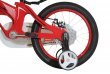 Велосипед LANQ 18" алюм. рама, руч. тормоза (красный)