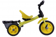 Детский трехколесный велосипед желтый