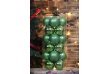 Набор шаров на елку 24шт 8см светло-зеленый